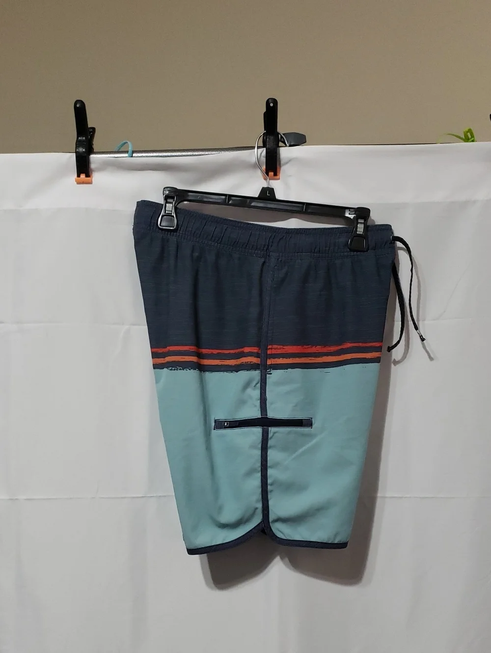 Men's Flag & Anthem Board Shorts. Size: Waist 31